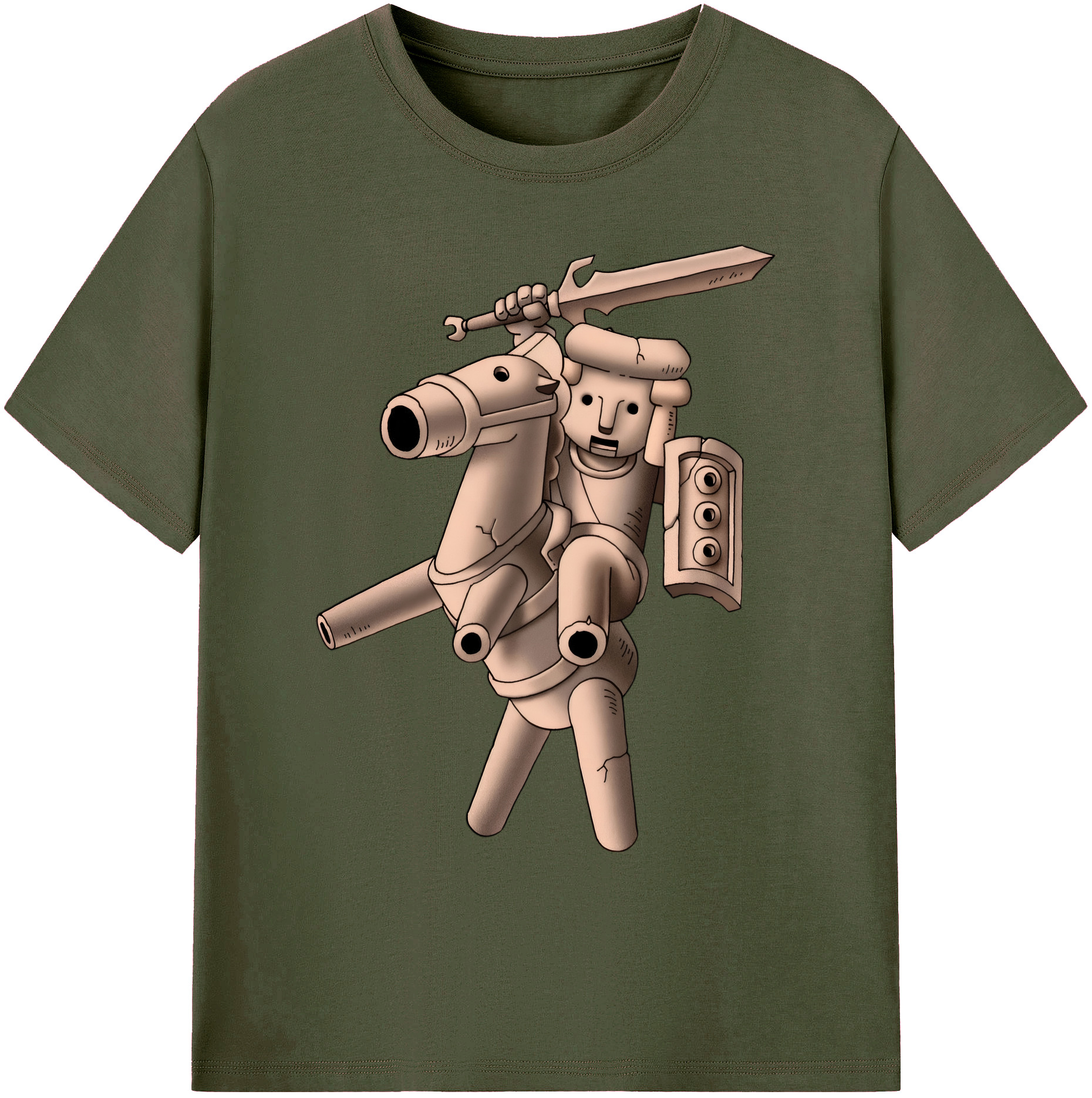 （画像用） ドラゴンクエスト Doragon Kuesuto Dragon Quest 綿100％ メンズ半袖Tシャツ｜肌触りやわらか＆通気性